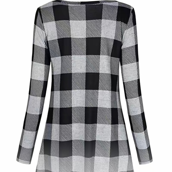 GINGHAM PRINT DRESS - Picture 8 of 14